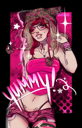 hips up rendered example